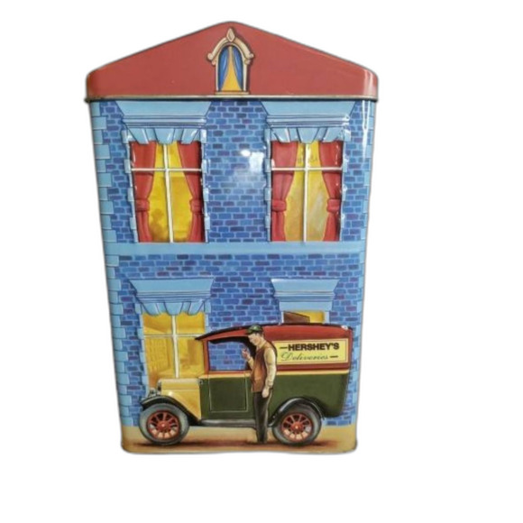 Hershey's Collector Tins Holiday Decor home storage container accents kitchen - Picture 4 of 8